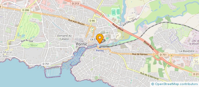 localisation de l'entreprise CIG & PHONE à PORNIC