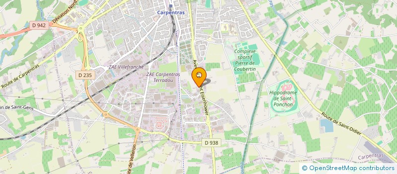 localisation de l'entreprise CIGALE à CARPENTRAS