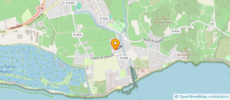 localisation de l'entreprise CIGALE ALLIANCE à LA LONDE-LES-MAURES