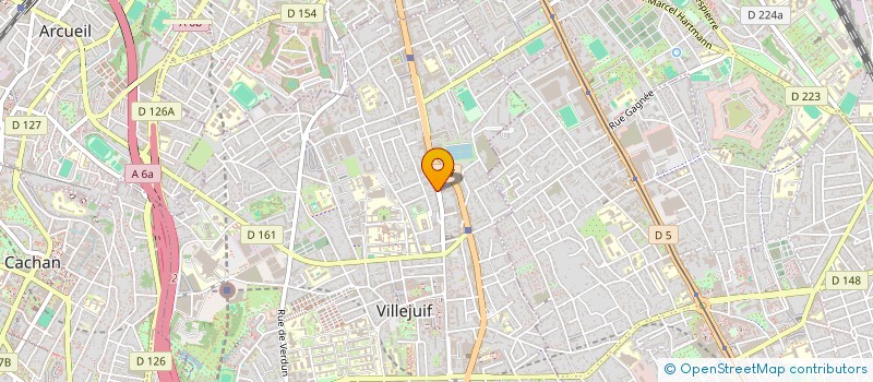localisation de l'entreprise CIGALE DE TOUS LES PAYS à VILLEJUIF