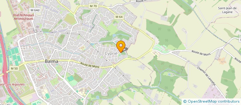 localisation de l'entreprise CIGALE EVENT  BALMA