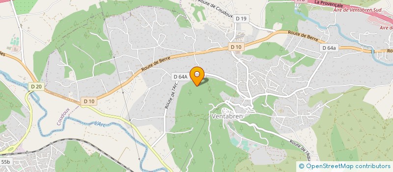 localisation de l'entreprise CIGALE FINANCE  VENTABREN