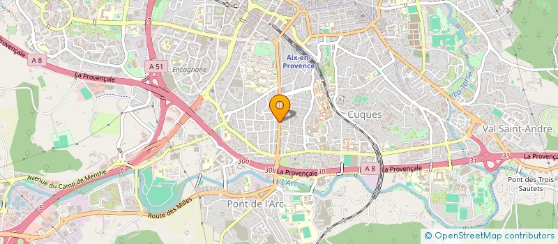 localisation de l'entreprise CIGALE INVEST à AIX-EN-PROVENCE