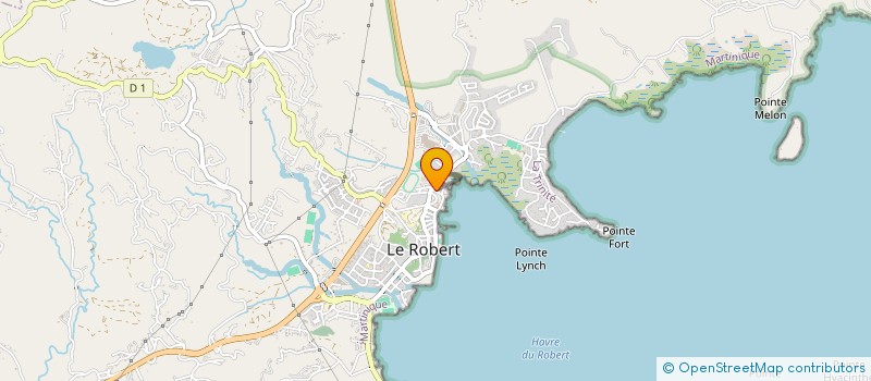 localisation de l'entreprise CIGALES DU ROBERT à LE ROBERT