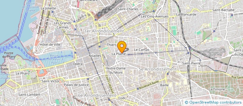 localisation de l'entreprise CIGALES ET FOURMIS  MARSEILLE
