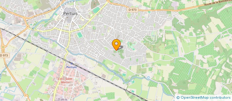 localisation de l'entreprise CIGALONNE  PERTUIS