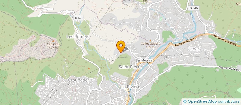 localisation de l'entreprise CIGALOU  TOULON