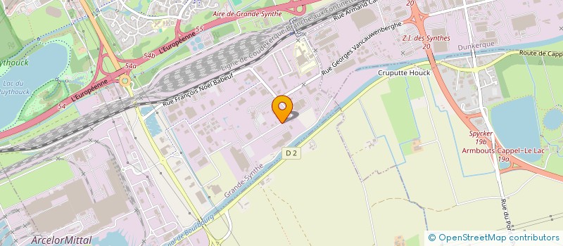 localisation de l'entreprise CIGALOU  GRANDE-SYNTHE