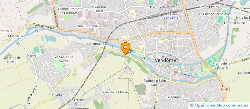 localisation de l'entreprise CIGARDECO  VENDOME