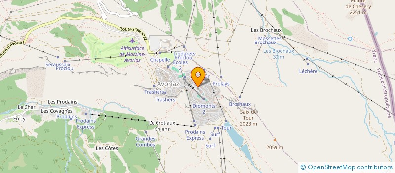 localisation de l'entreprise CIGAVO 1800  MORZINE