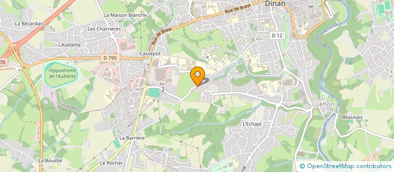 localisation de l'entreprise CIGEM à DINAN
