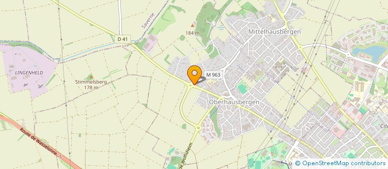 localisation de l'entreprise CIGEST  ENTZHEIM