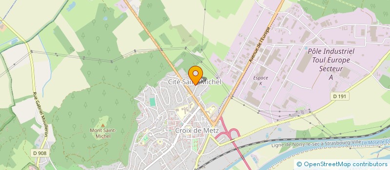 localisation de l'entreprise CIGEST TOUL  DOMMARTIN-LES-TOUL