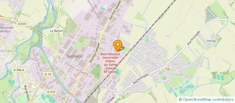 localisation de l'entreprise CIGG IMMOBILIER  DANNEMOINE