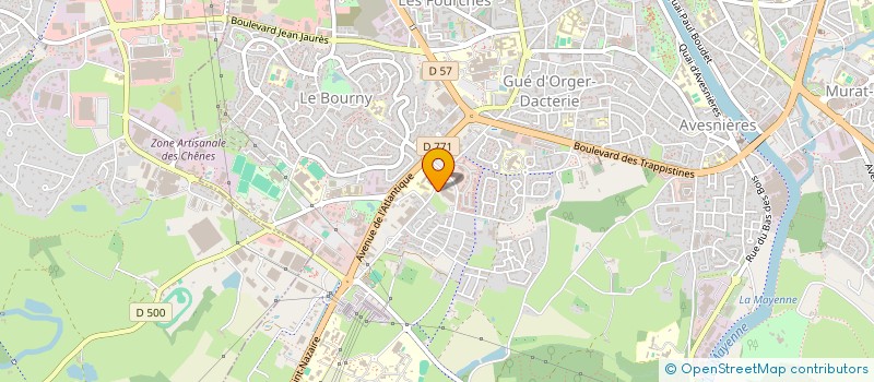 localisation de l'entreprise CIGMA DE LAVAL à LAVAL