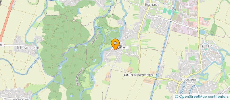 localisation de l'entreprise CIGOFRED  ESCHAU