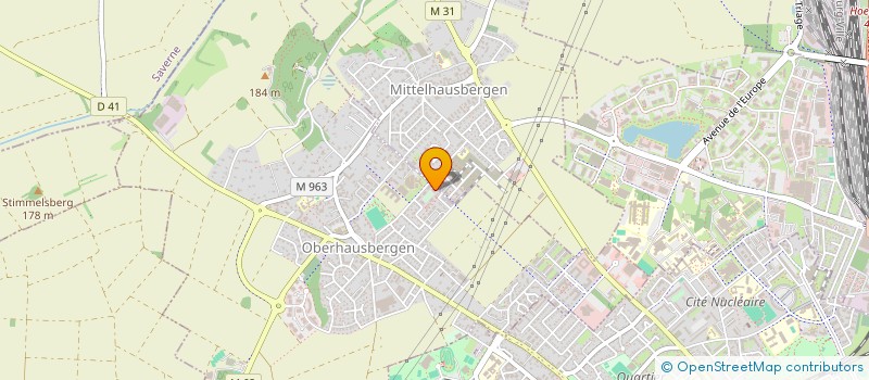 localisation de l'entreprise CIGOGNE ET PAILLE-EN-QUEUE  OBERHAUSBERGEN