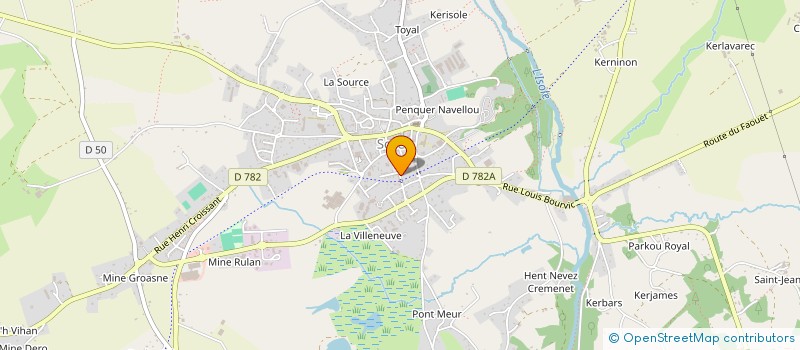 localisation de l'entreprise CIGOGNE LC  SCAER