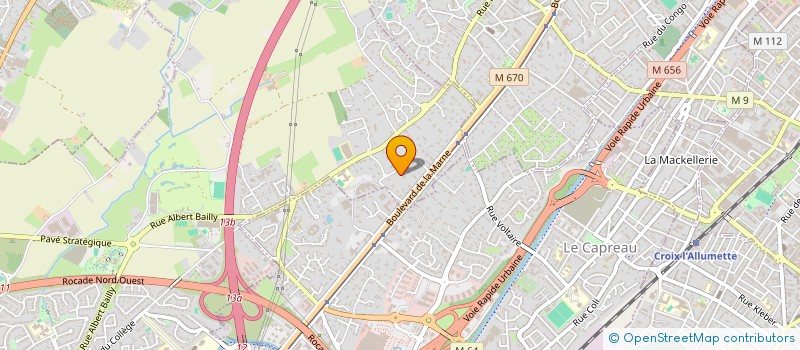 localisation de l'entreprise CIGOIRE RUEIL à MARCQ-EN-BARŒUL