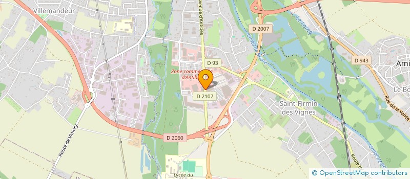 localisation de l'entreprise CIGOOD à AMILLY