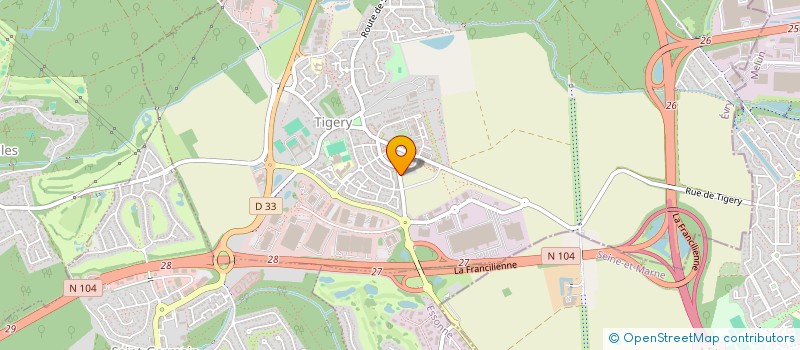 localisation de l'entreprise CIHAN ETANCHEITE  TIGERY