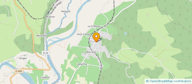 localisation de l'entreprise CIIAB à FLOIRAC