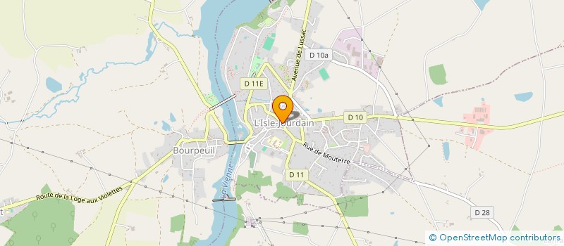 localisation de l'entreprise CIJ à L'ISLE-JOURDAIN