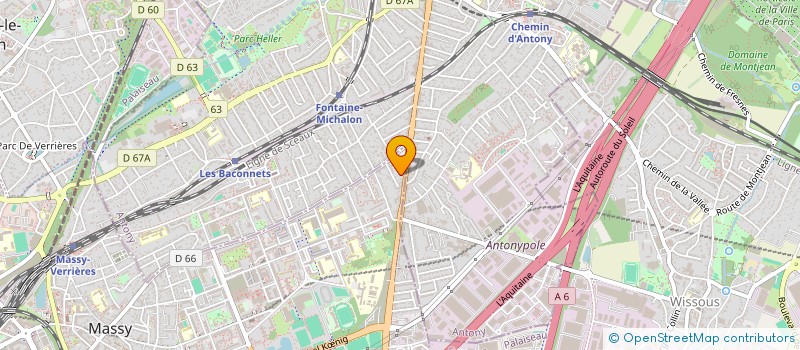 localisation de l'entreprise CIJ à MASSY