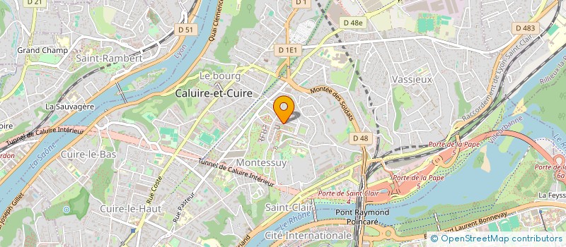 localisation de l'entreprise CIJAY  CALUIRE-ET-CUIRE