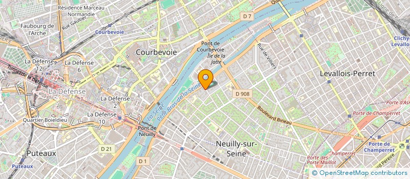 localisation de l'entreprise CIJE ENERGIES à NEUILLY-SUR-SEINE