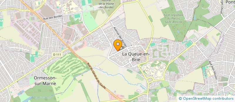 localisation de l'entreprise CIJE INVESTISSEMENT  LA QUEUE-EN-BRIE