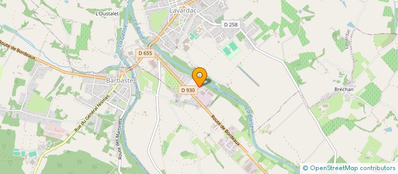 localisation de l'entreprise CIJV  LAVARDAC