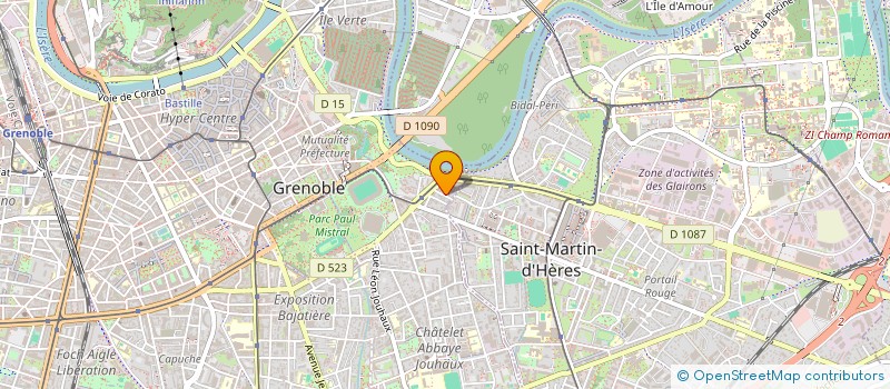 localisation de l'entreprise CIKA INVEST  GRENOBLE