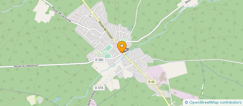 localisation de l'entreprise CIKA SUD OUEST  LINXE