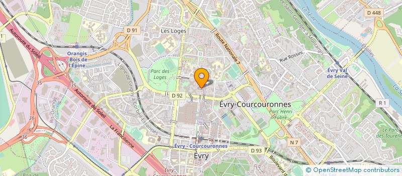 localisation de l'entreprise CIKE à EVRY-COURCOURONNES