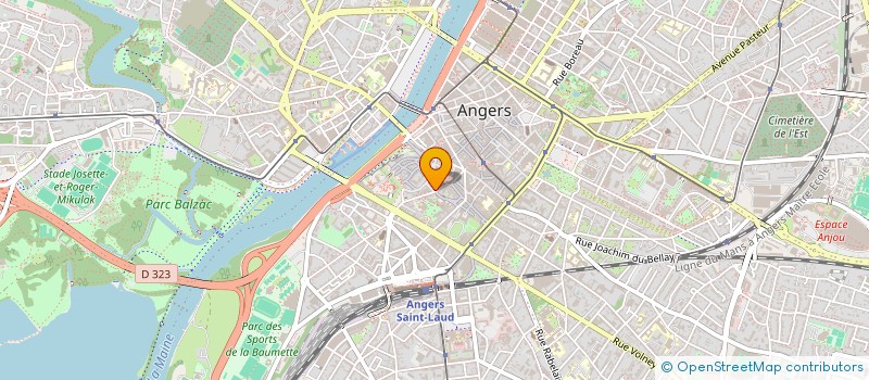 localisation de l'entreprise CIKETTO à ANGERS