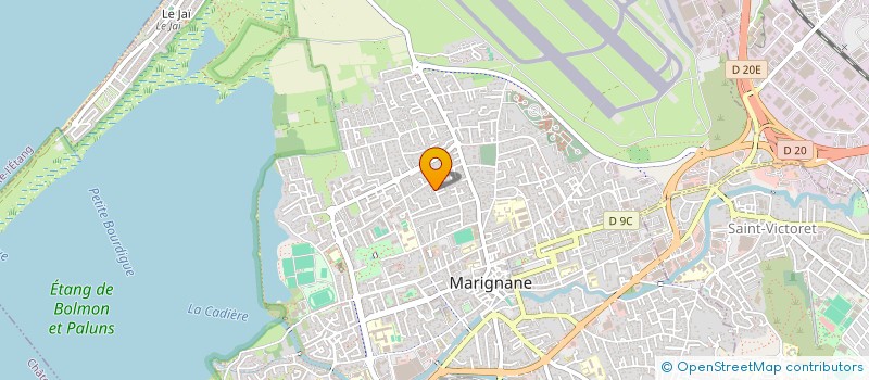 localisation de l'entreprise CIKO  MARIGNANE