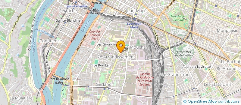 localisation de l'entreprise CIL COMMUNICATION  LYON