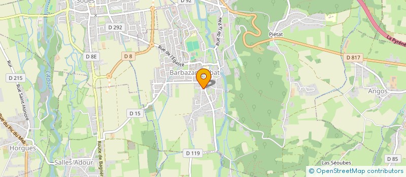 localisation de l'entreprise CIL&YAUM  BARBAZAN-DEBAT