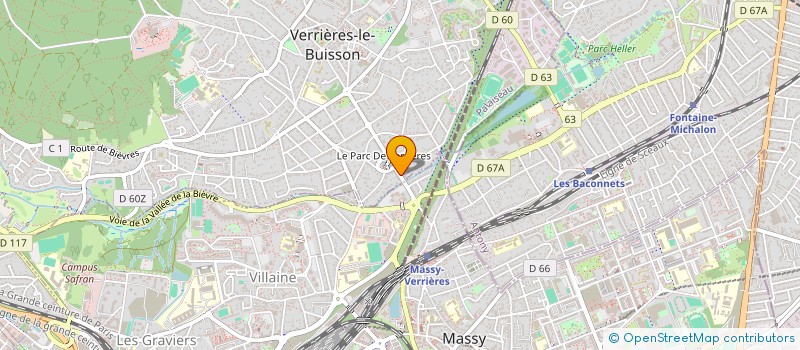 localisation de l'entreprise CILANDAK CONSULTING à VERRIERES-LE-BUISSON