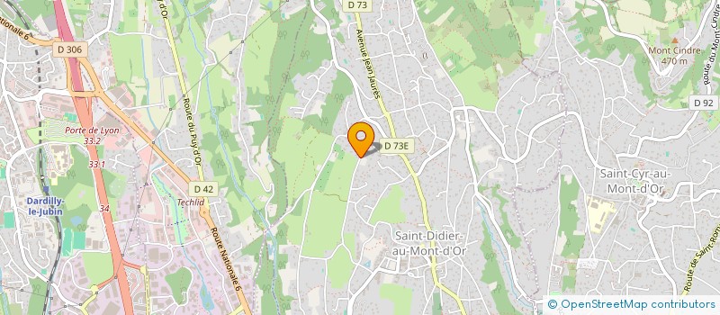 localisation de l'entreprise CILANOS  SAINT-DIDIER-AU-MONT-D'OR