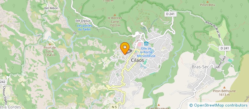 localisation de l'entreprise CILAO-FUN à CILAOS
