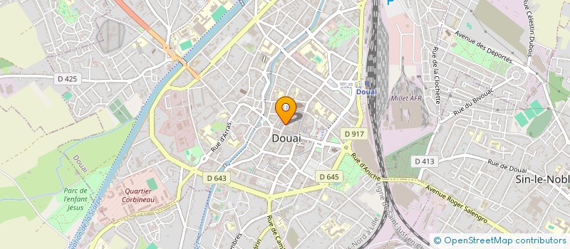 localisation de l'entreprise CILAOS à DOUAI