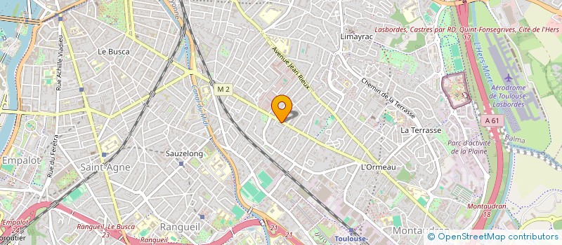 localisation de l'entreprise CILAOS à TOULOUSE