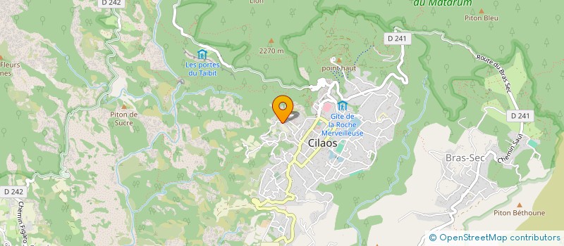 localisation de l'entreprise CILAOS, COEUR NOT'ILE à CILAOS