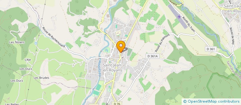localisation de l'entreprise CILD'O à SAINT-NAZAIRE-EN-ROYANS