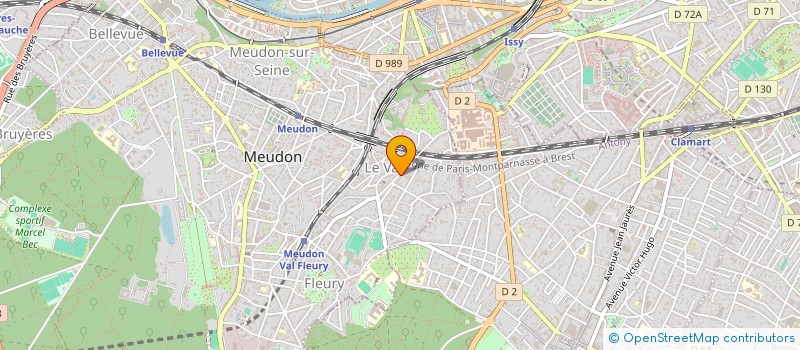 localisation de l'entreprise CILE HABITAT 45 à MEUDON