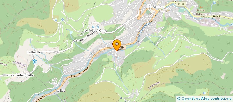 localisation de l'entreprise CILEMATH  LA BRESSE