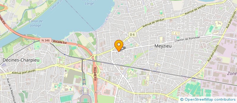 localisation de l'entreprise CILEOH  MEYZIEU