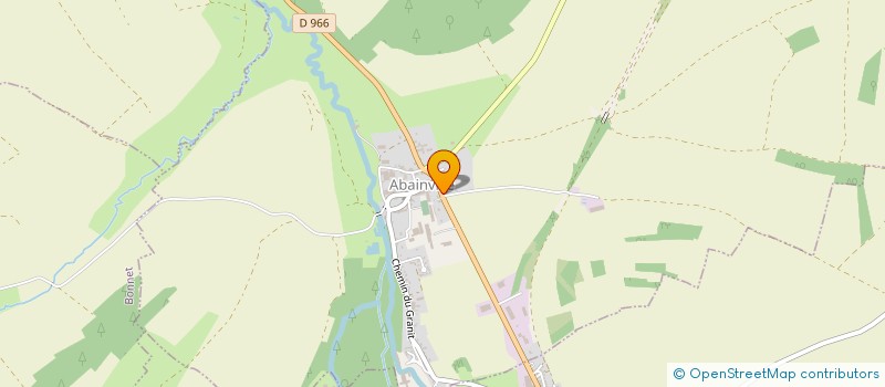 localisation de l'entreprise CILEXBEN à ABAINVILLE